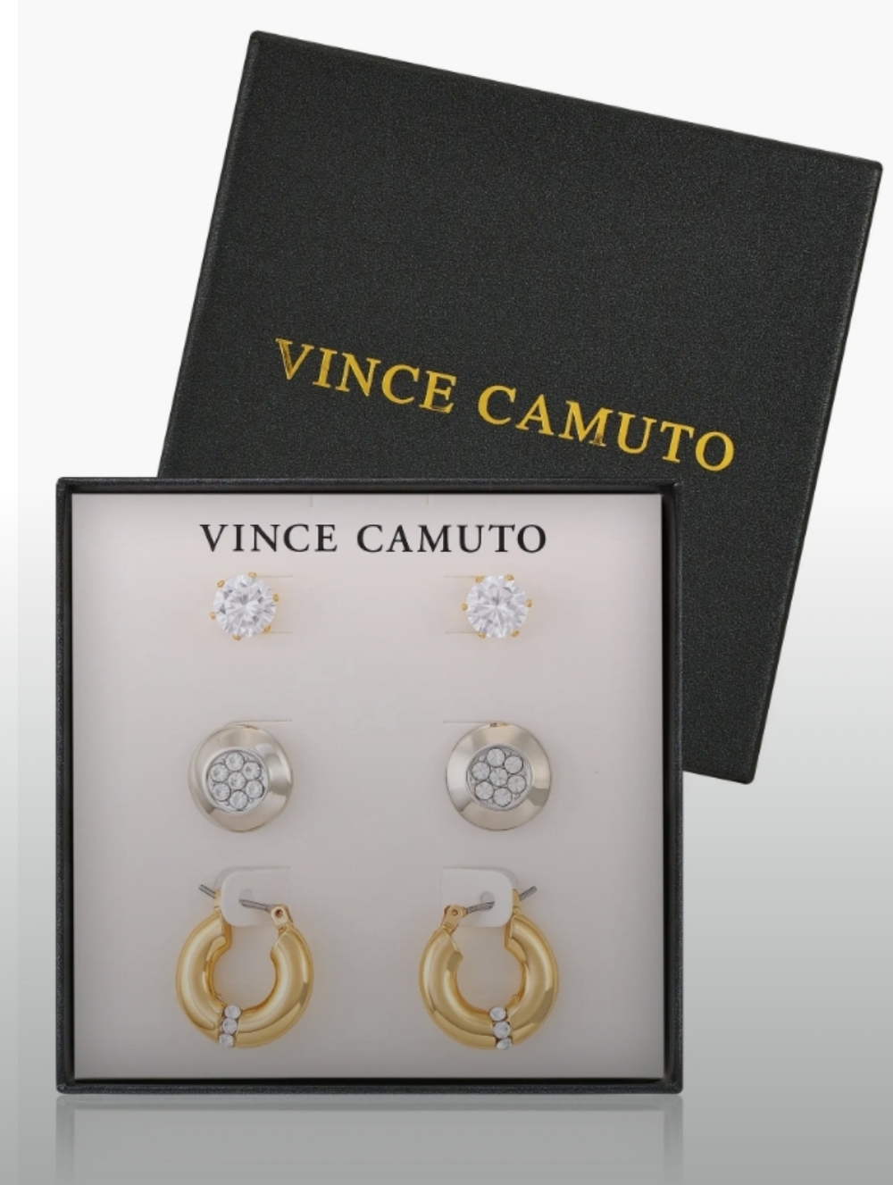 Vince Camuto-3-Pair Earring Gift Set 🖤